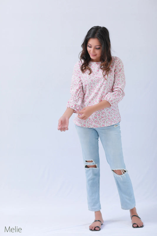 Floral Long Sleeve Blouse